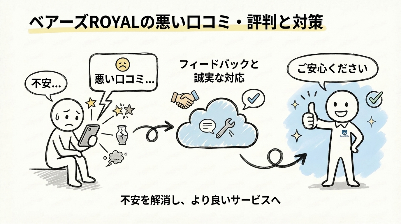 ベアーズROYALの悪い口コミ
