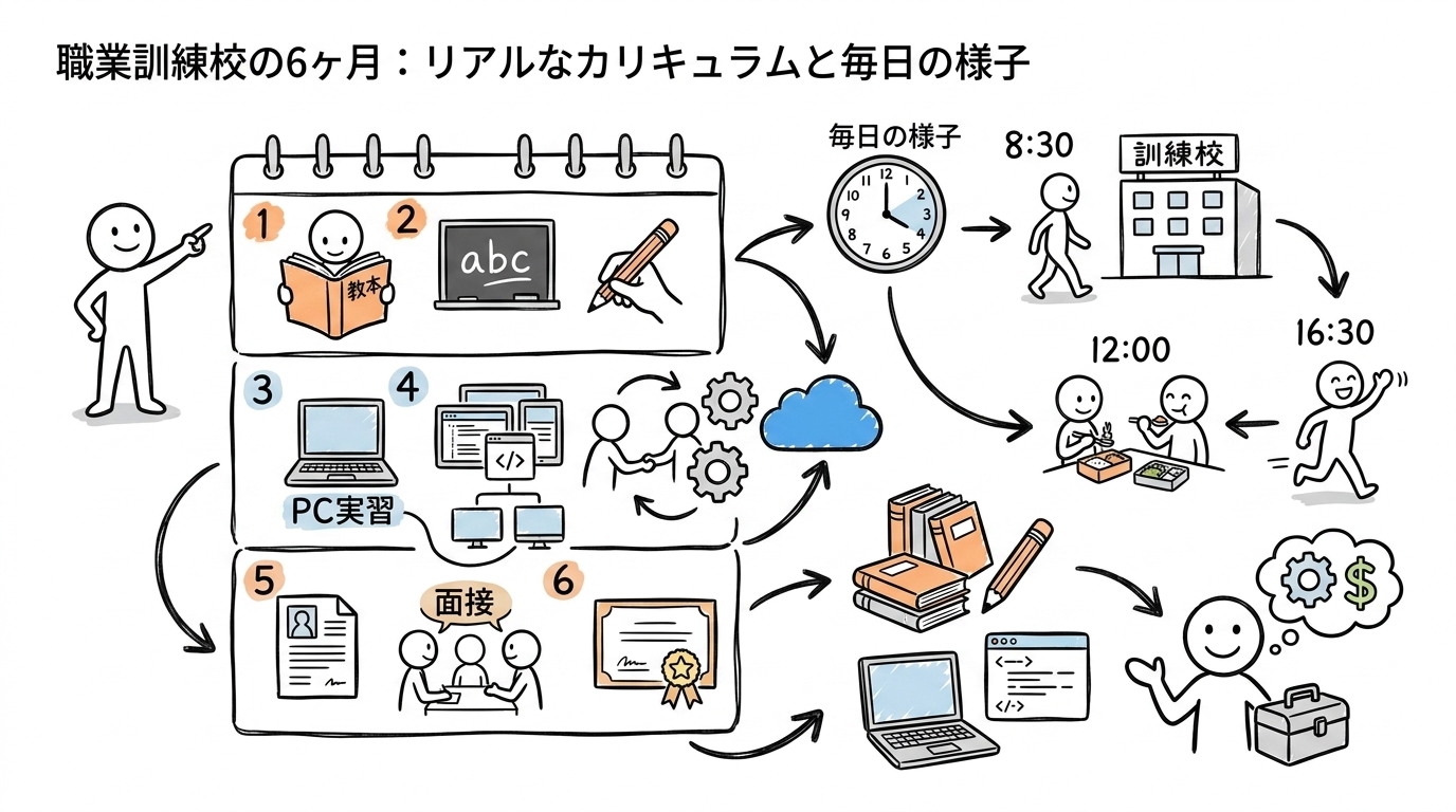 職業訓練校の6ヶ月:リアルなカリキュラムと毎日の様子