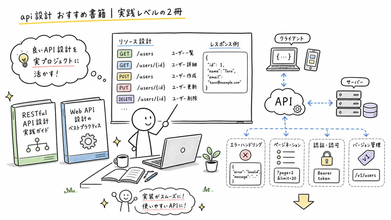 api設計 おすすめ書籍|実践レベルの2冊