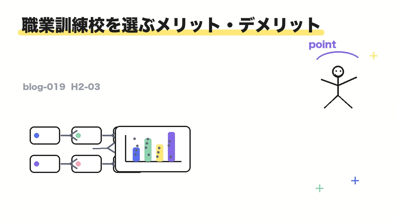 職業訓練校を選ぶメリット・デメリット