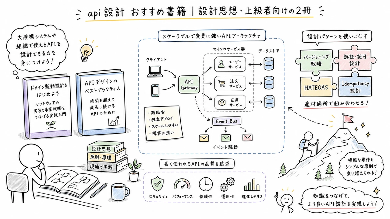 api設計 おすすめ書籍|設計思想・上級者向けの2冊
