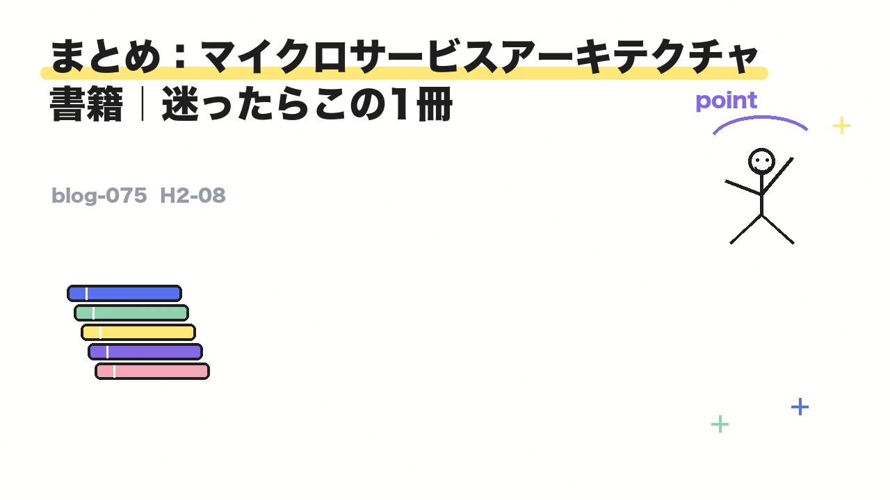 まとめ:マイクロサービスアーキテクチャ書籍|迷ったらこの1冊