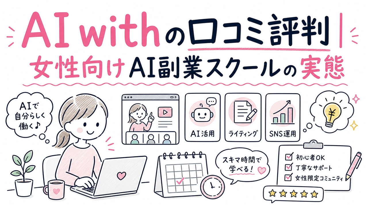 AI withの口コミ評判