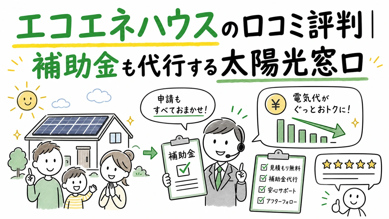 エコエネハウスの口コミ評判