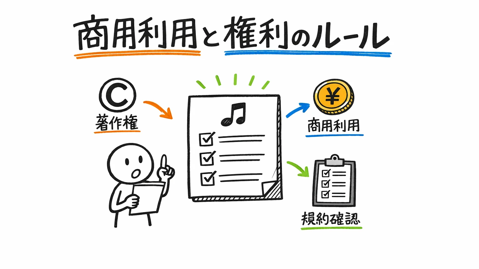 SunoのUdemy講座|商用利用と権利のルール