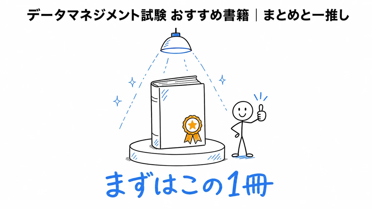 データマネジメント試験 おすすめ書籍｜まとめと一推し