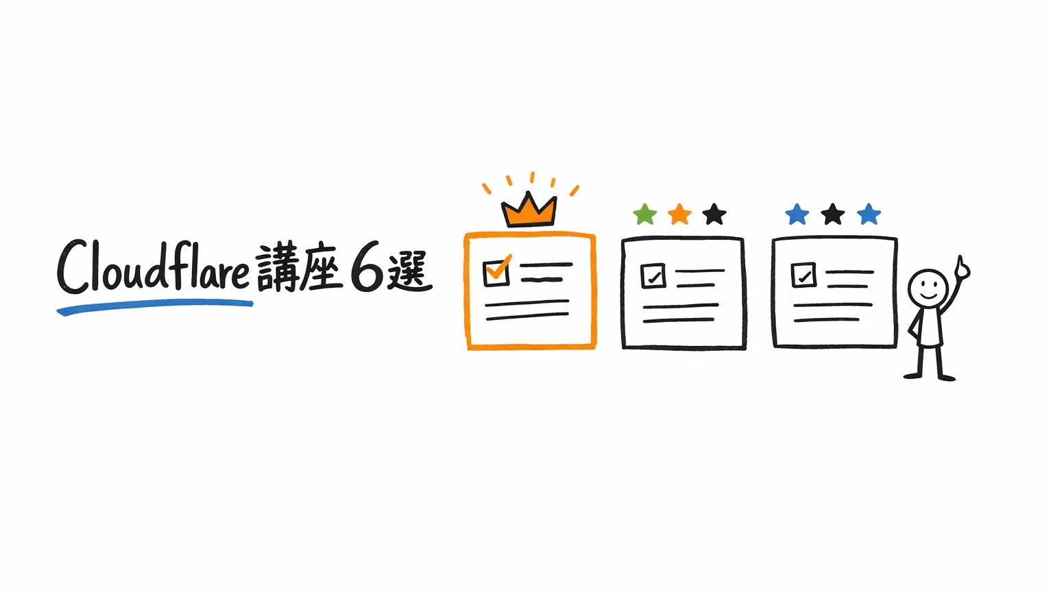 Cloudflare おすすめUdemy講座6選|2026年版 結論早見表