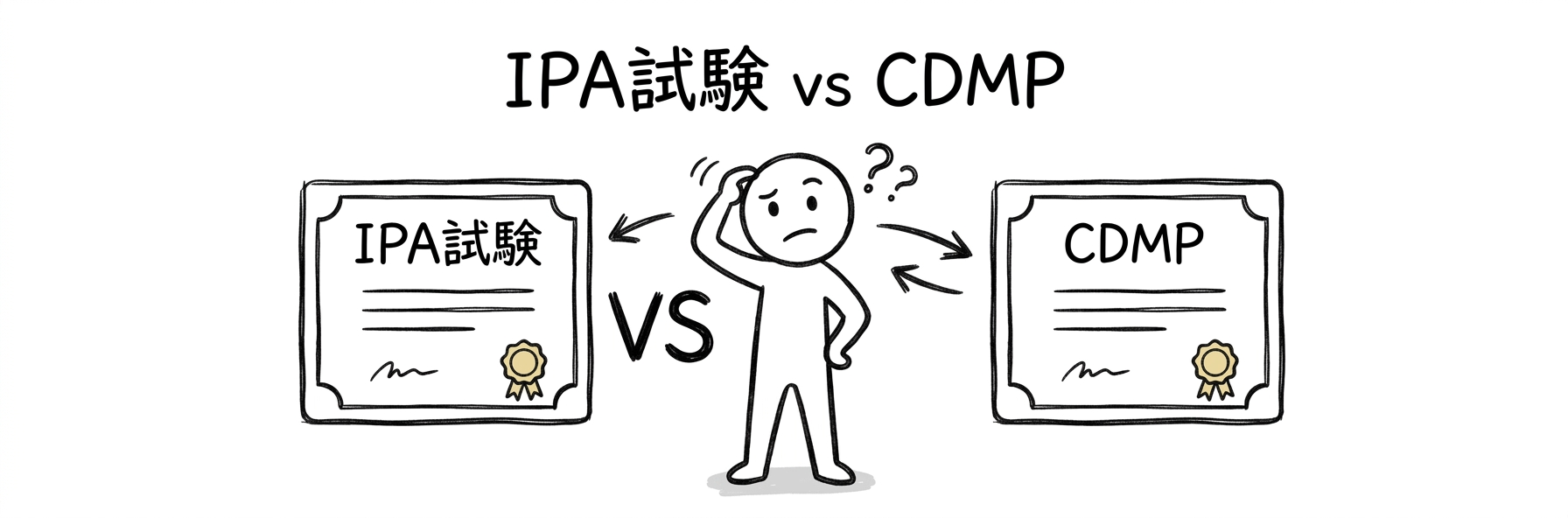データマネジメント試験とCDMPの違い｜混同しやすい2つの試験を整理